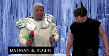 Arnold Schwarzenegger u showu The Late Show with James Corden